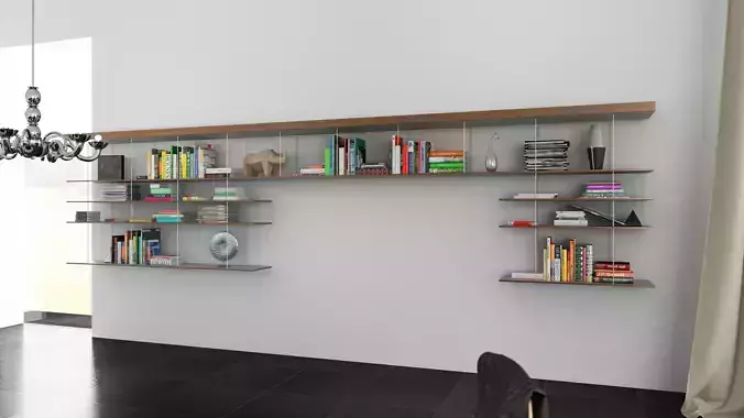 Molteni Graduate 1 with books   3D model