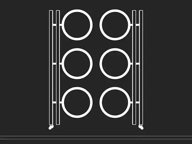 Heated towel rails N78