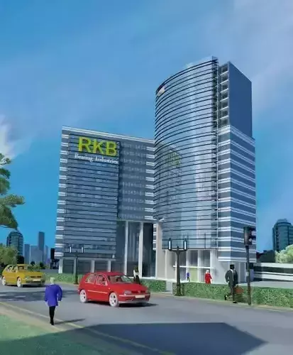 exterior office model