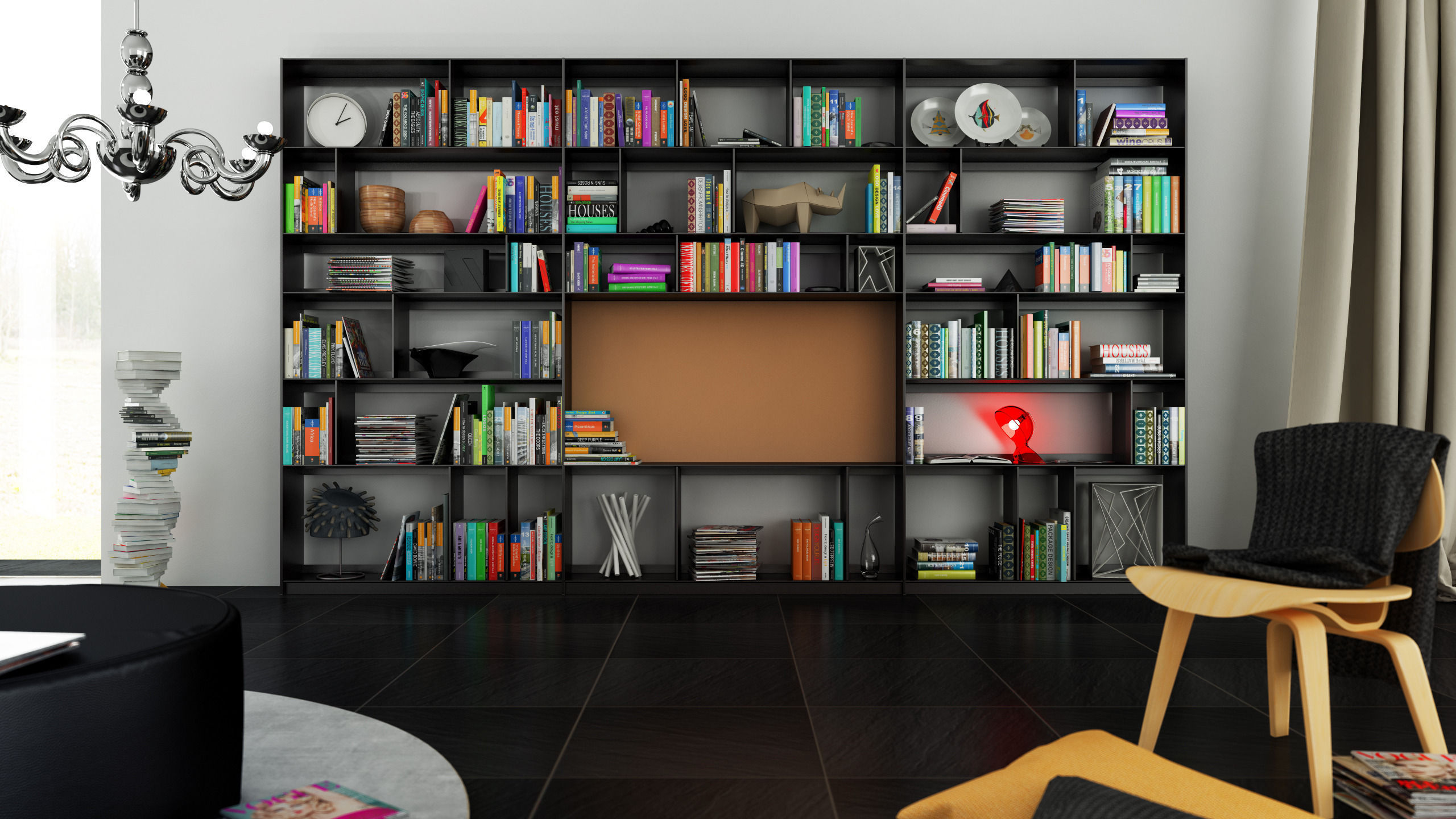 Back book only 3D model_3