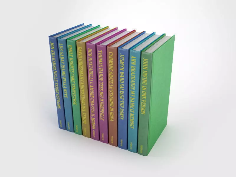 Back book only 3D model_0