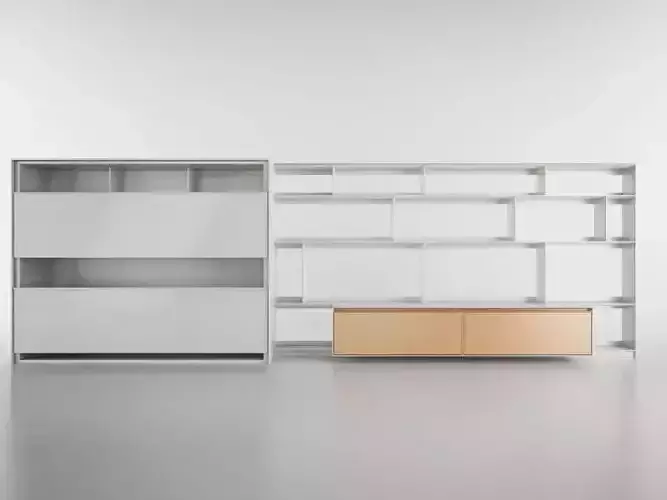 B and B bookcase 17 with books 