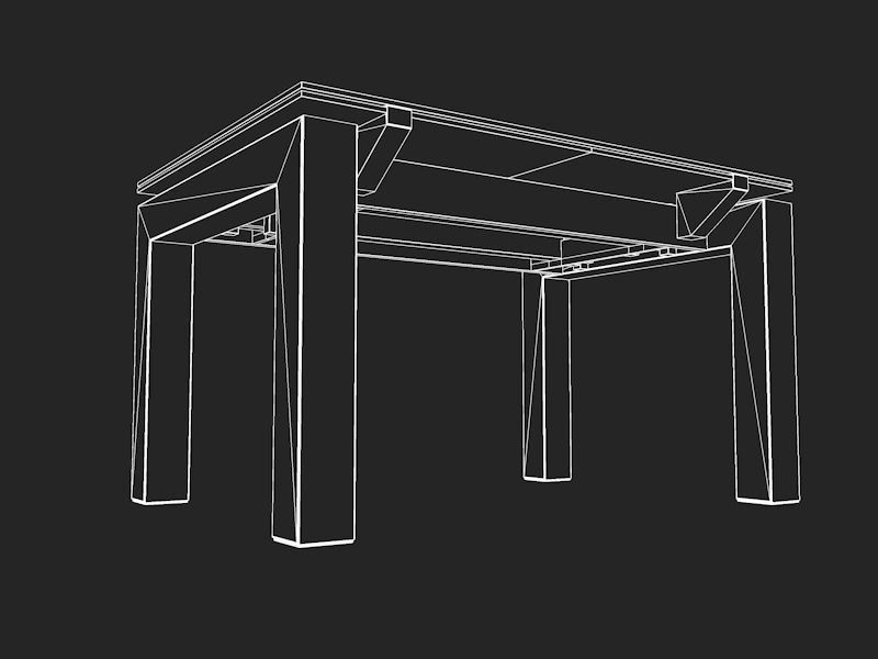 Calligaris Airport closed   3D model_2