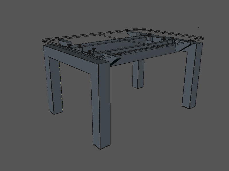 Calligaris Airport closed   3D model_3