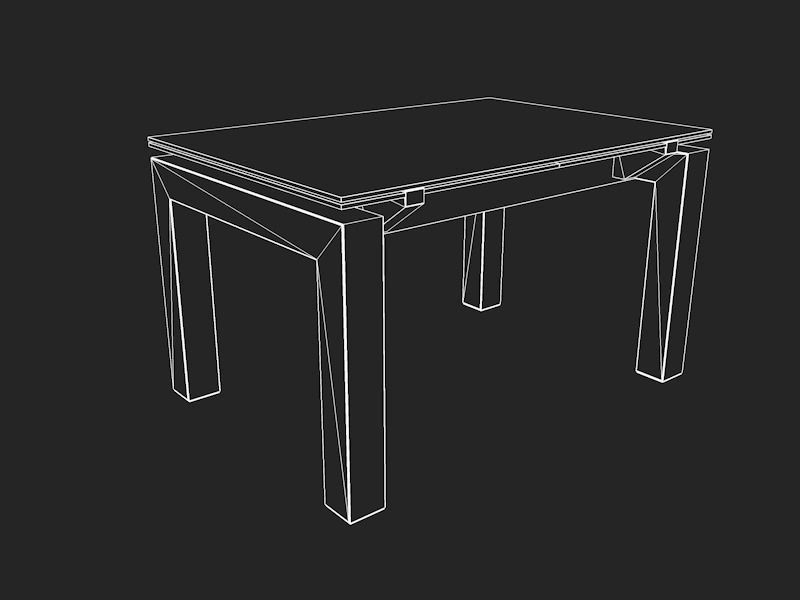 Calligaris Airport closed   3D model_4