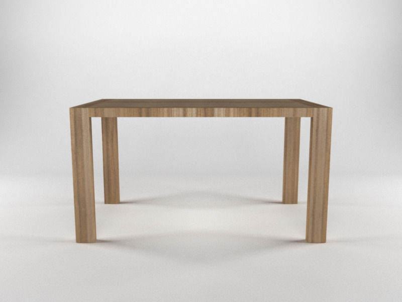 Calligaris Modern 140 cm closed 3D model_9