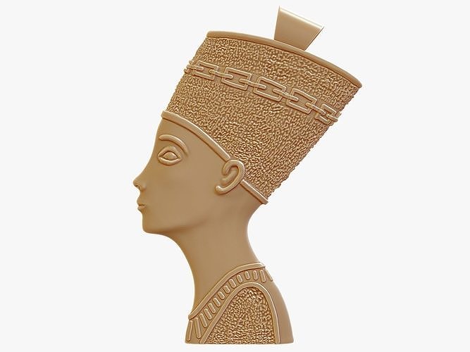 Nefertiti Pendant 3D print model