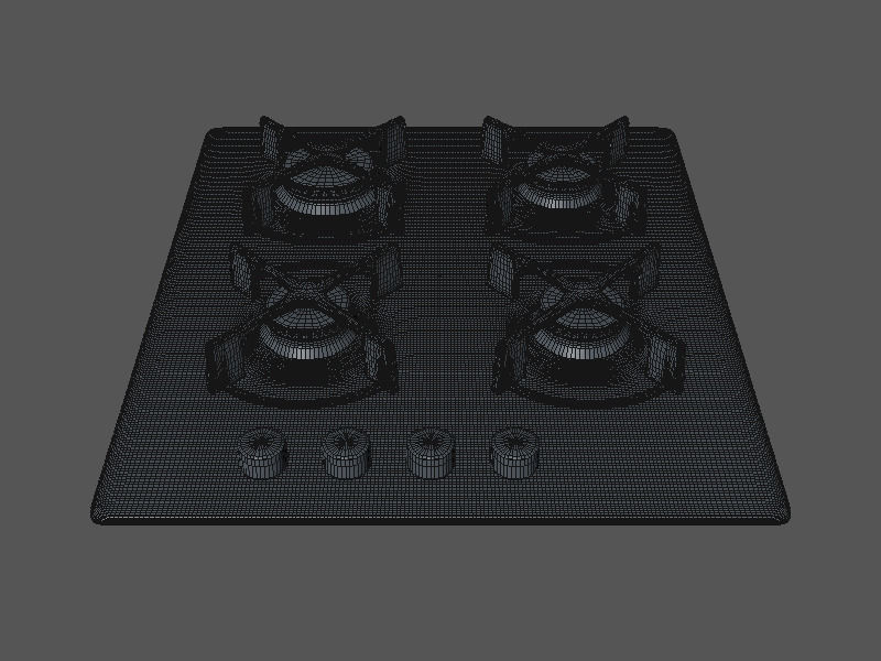 Hob N46 3D model_1