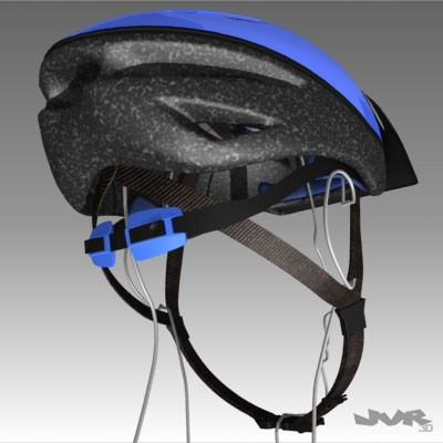Bicycle Helmet 3D model_2