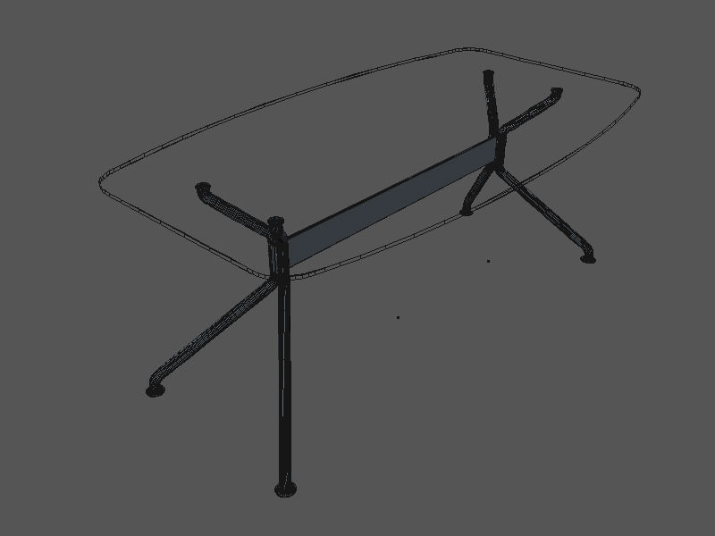 Calligaris Play 100x180 cm   3D model_2