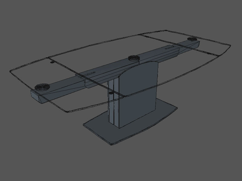 Calligaris Cosmic Rounded open 3D model_3