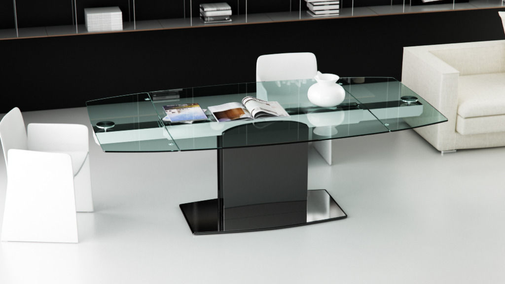 Calligaris Cosmic Rounded open 3D model_1