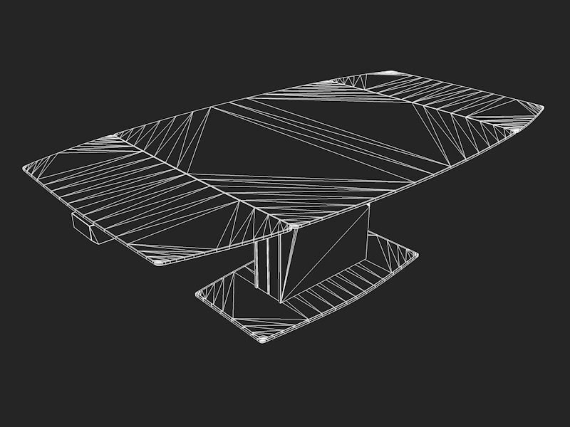 Calligaris Cosmic Rounded open 3D model_4