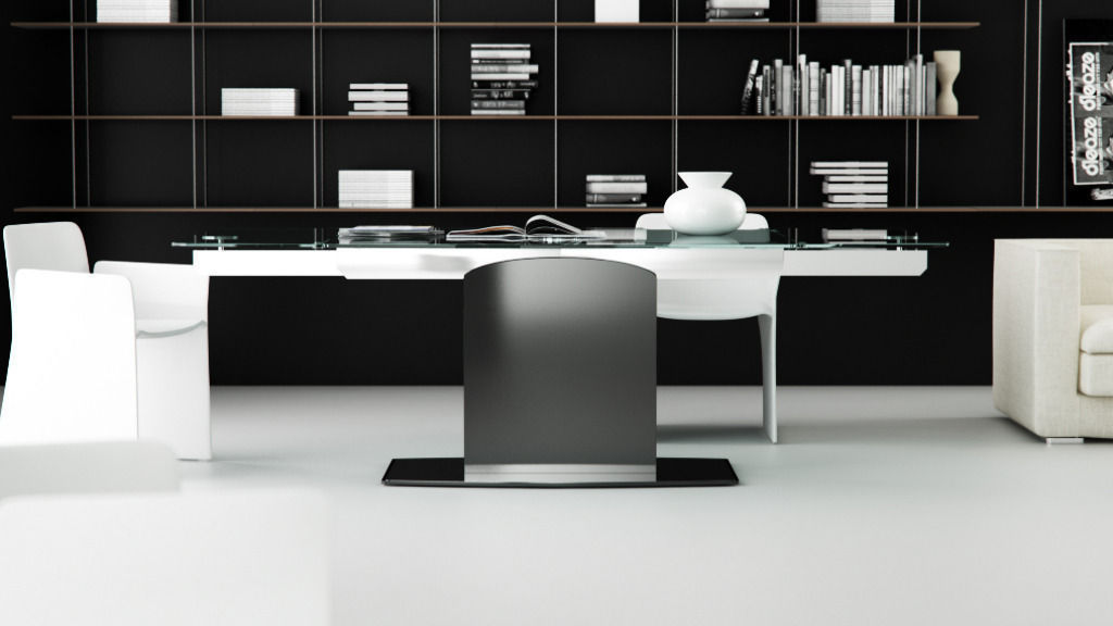 Calligaris Cosmic Rounded open 3D model_9