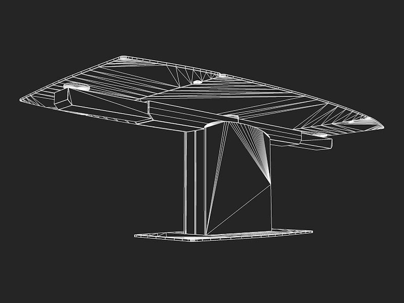 Calligaris Cosmic Rounded open 3D model_6