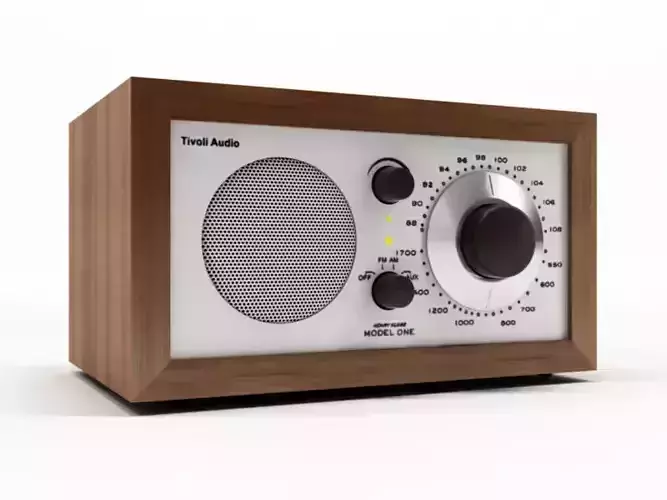 Tivoli radio   3D model