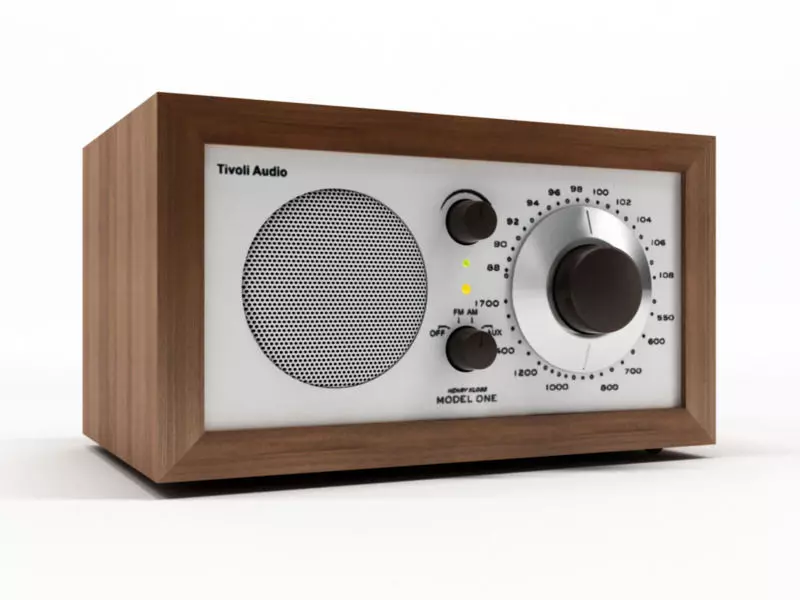 Tivoli radio 3D model