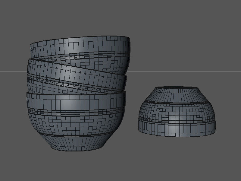 Bowls N36  3D model_3