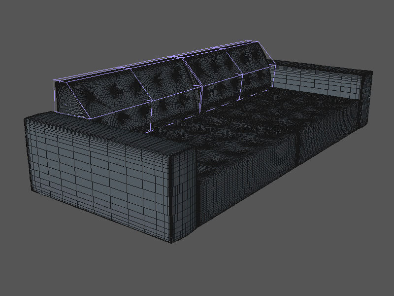 Sofa N85  3D model_1