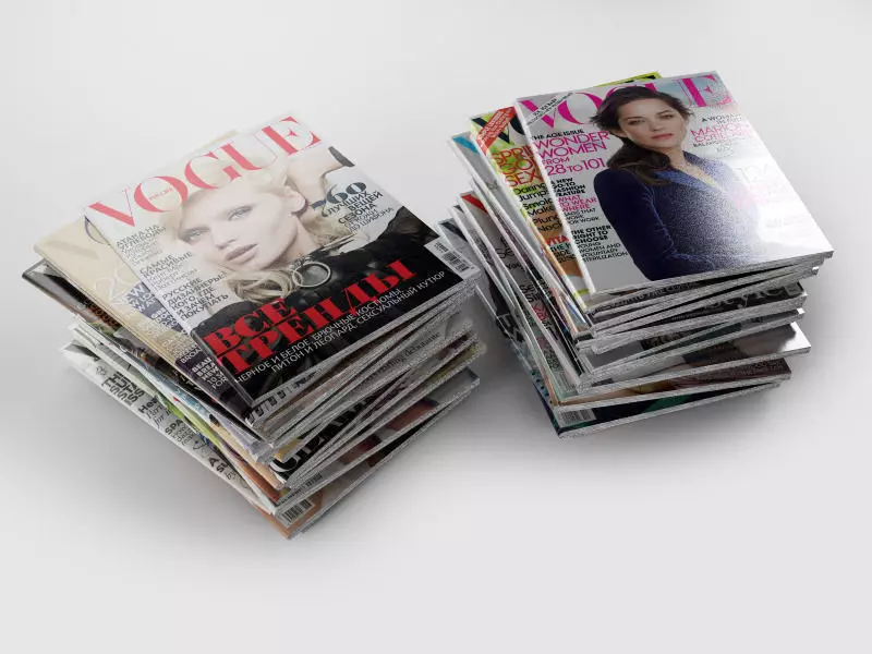 International Vogue collection 3D model