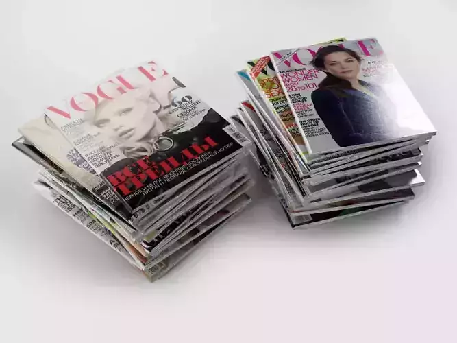 International Vogue collection   3D model