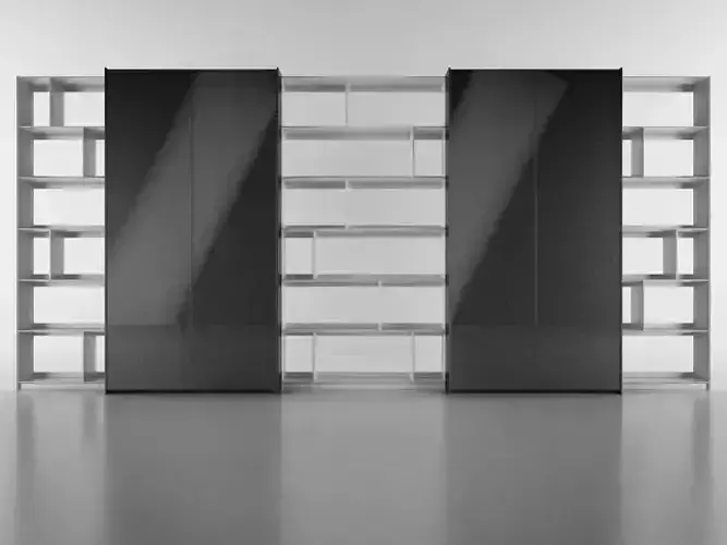 B and B bookcase 19 with books  