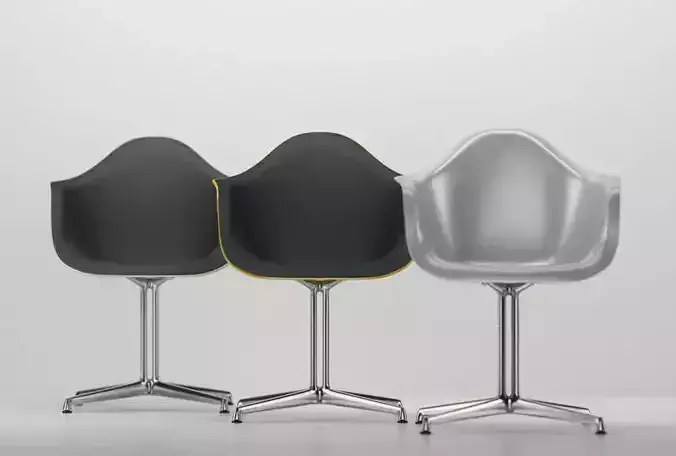 Vitra Eames plastic armchair DAL 