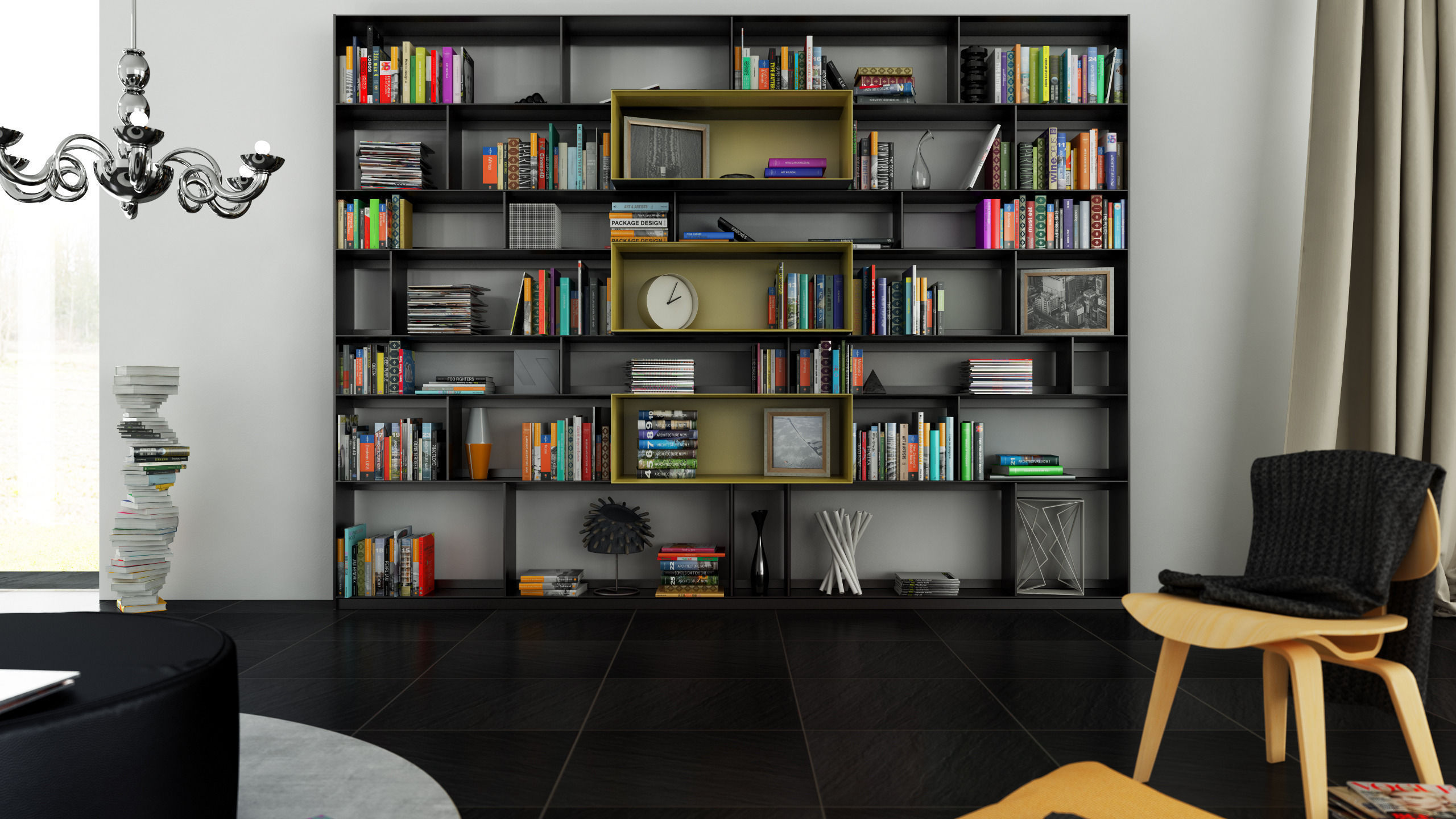 Back book only 3D model_3