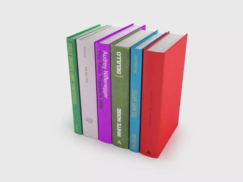 Back book only 3D model_0