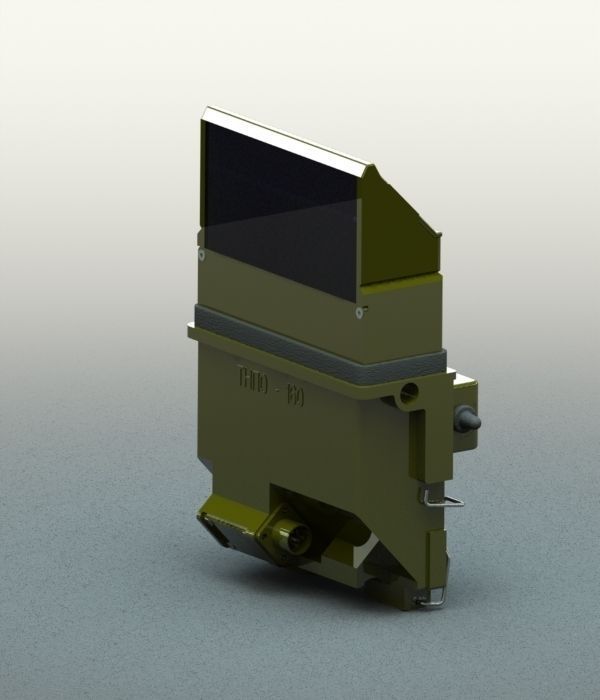 Inspection viewing  vision device tnpo-160 for tank T-64 3D model_1