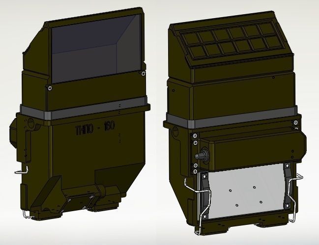 Inspection viewing  vision device tnpo-160 for tank T-64 3D model_2