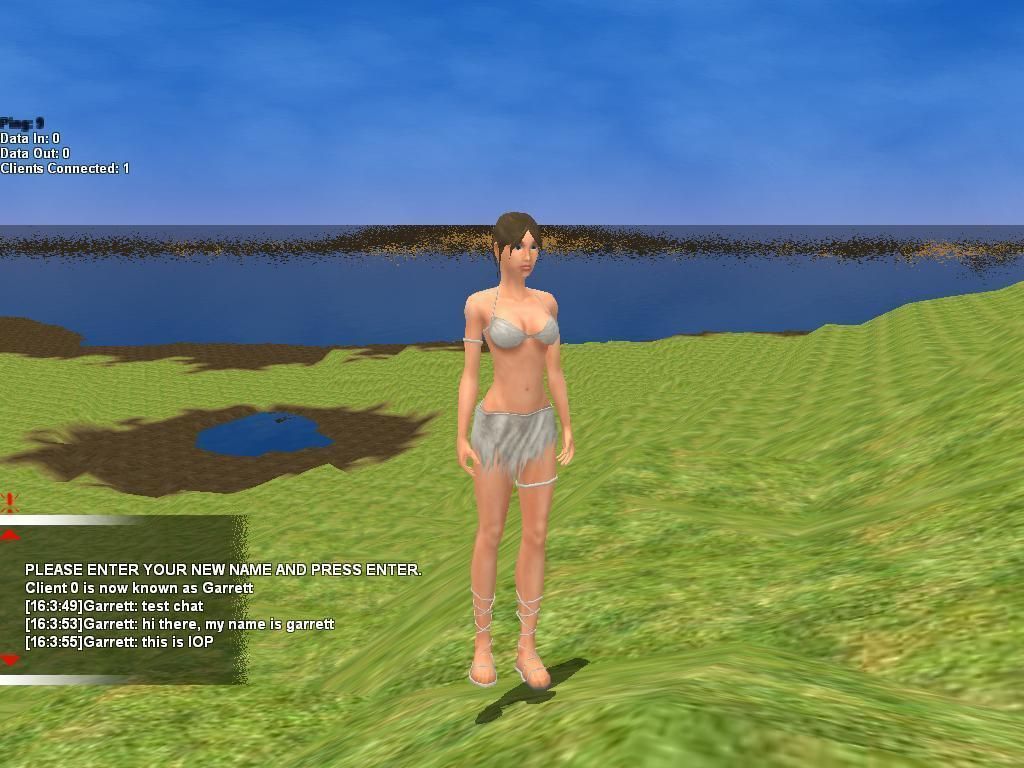 girl woman game ready 3d model female character main player Low-poly 3D model_10