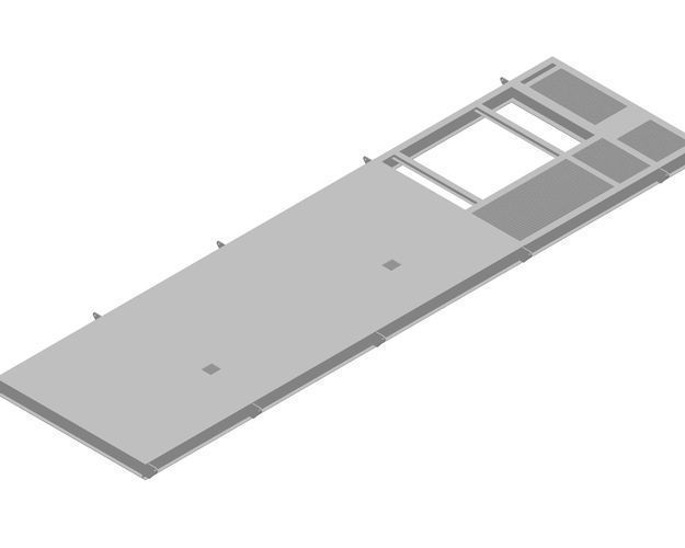Horizontal Inlet Separator Package 3D model_7