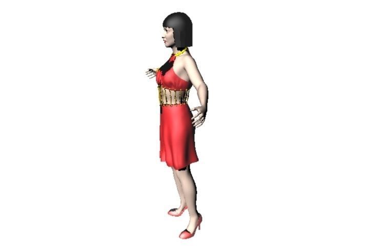Costume Fashion 3D model