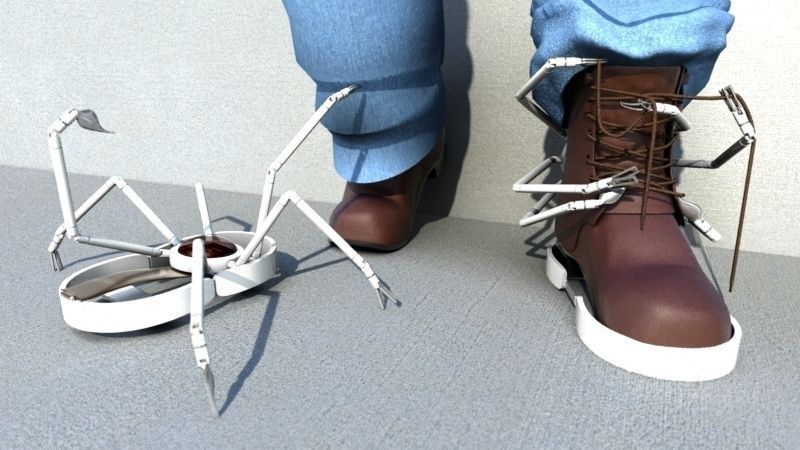 The Shoelacer Arachnoid Free 3D model_1