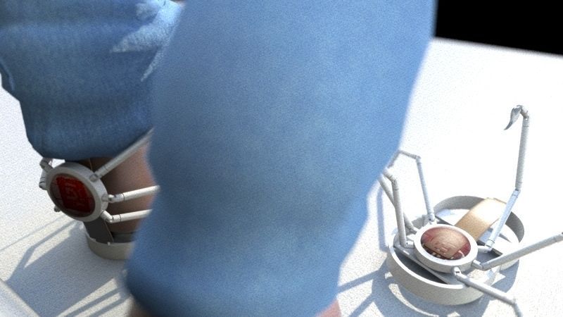 The Shoelacer Arachnoid Free 3D model_2