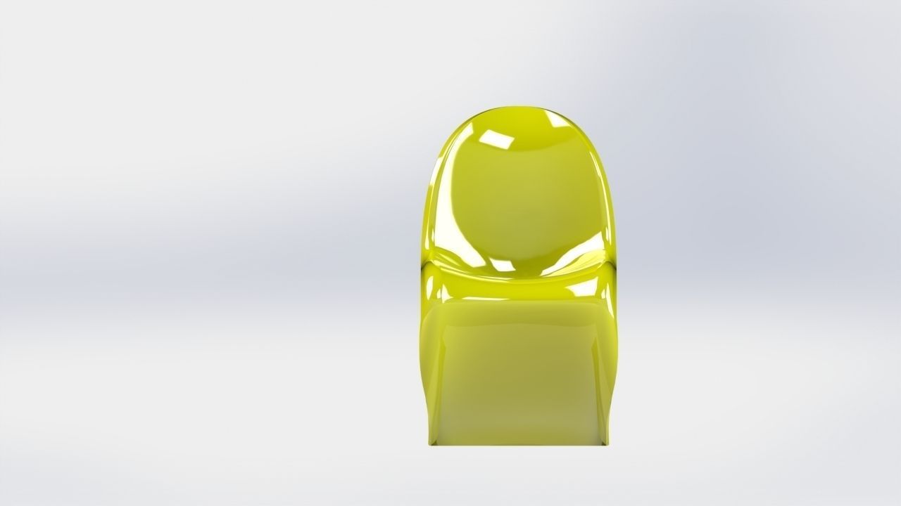 Panton Chair 3D print model_1