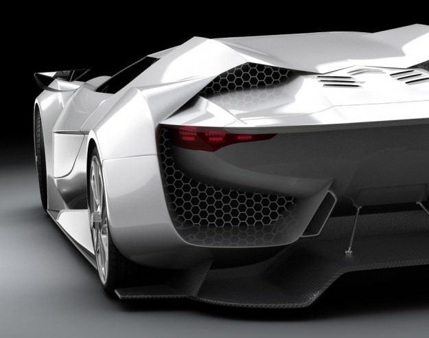 Citroen Concept pack 2 3D model_16