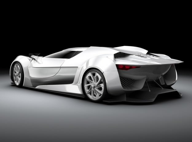 Citroen Concept pack 2 3D model_12