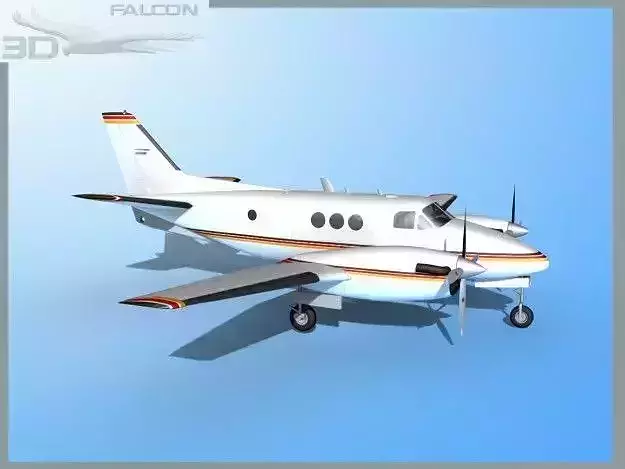 Falcon3D E90 King Air F03