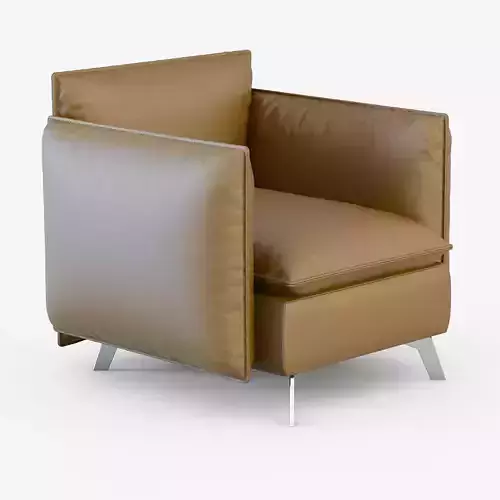 Soft Armchair Aladine  3D model