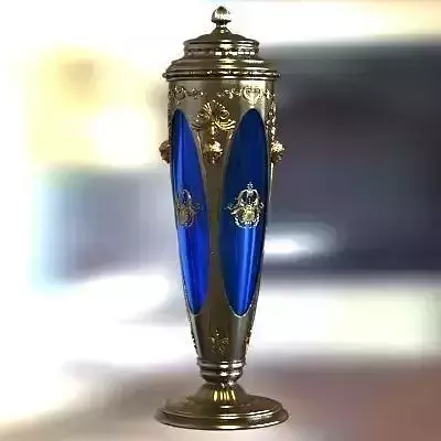 Jugendstil Vase 3D model