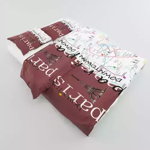 linens Paris Free 3D model