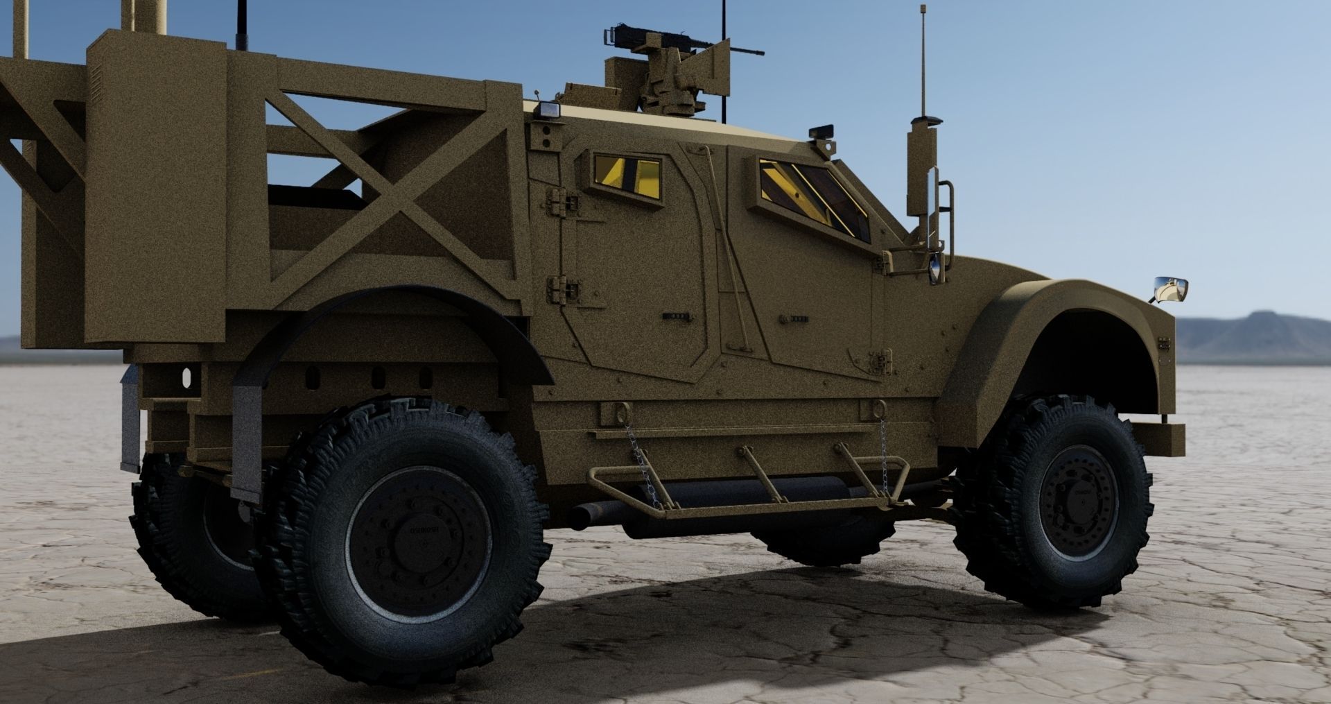 MATV Military Transport 3D model_17