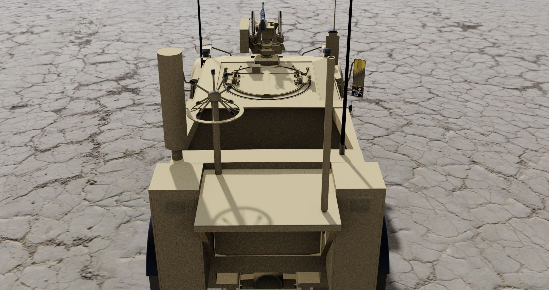 MATV Military Transport 3D model_13