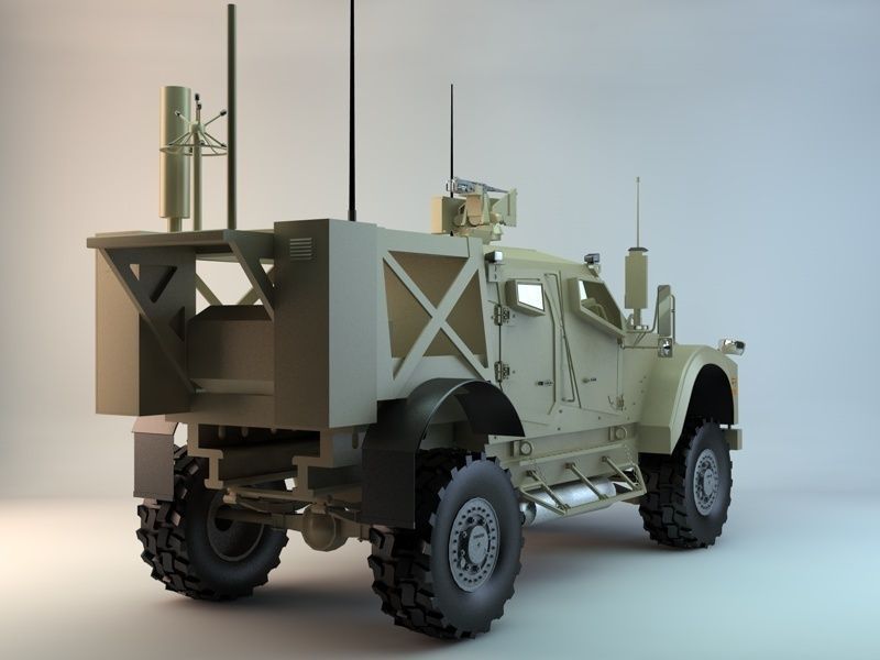 MATV Military Transport 3D model_19