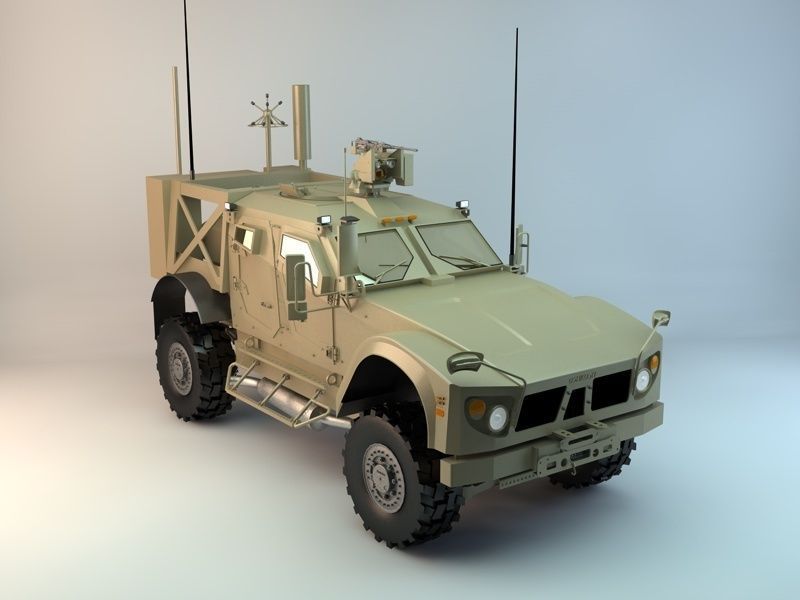 MATV Military Transport 3D model_20