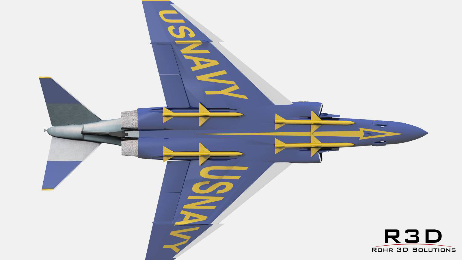 F-4J Phantom II Blue Angels 3D model_31