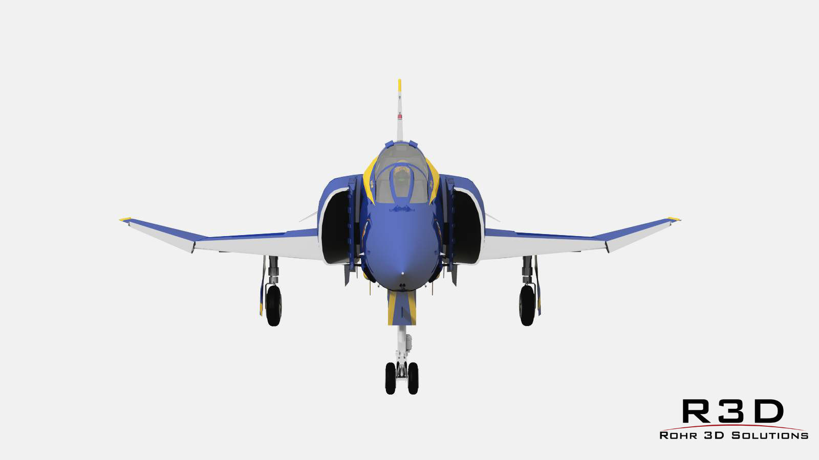 F-4J Phantom II Blue Angels 3D model_27