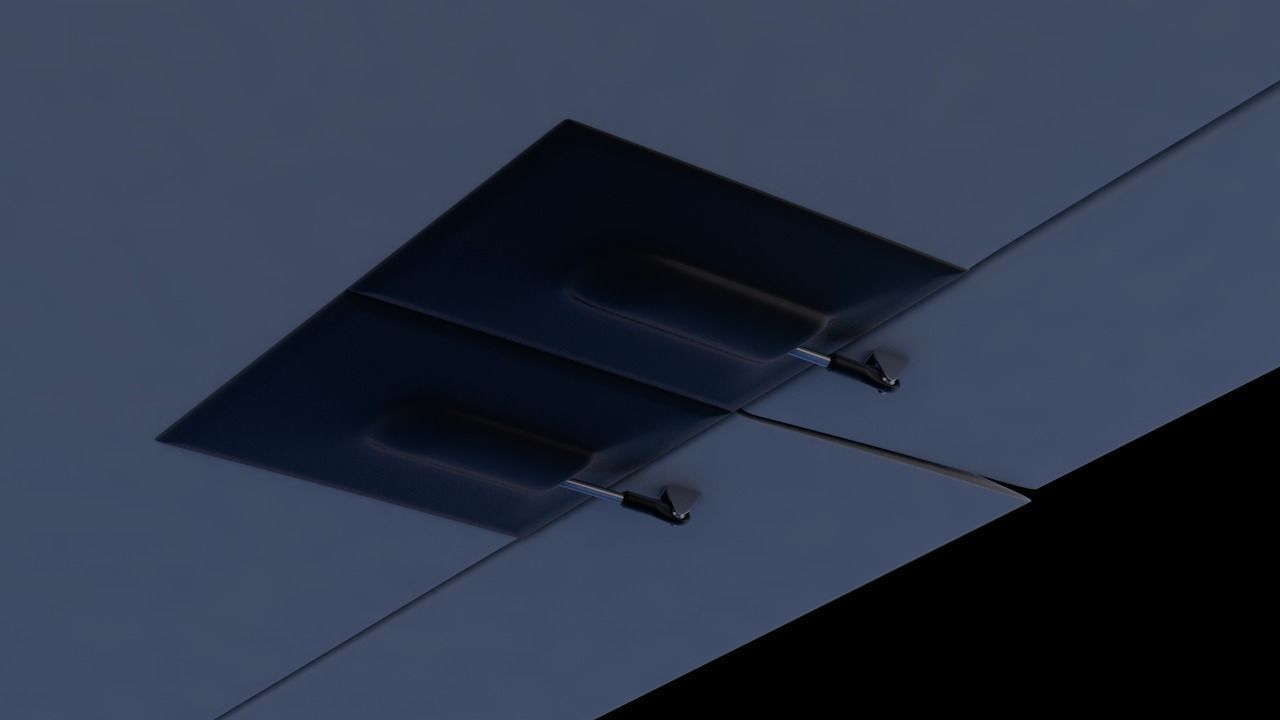 ScanEagle UAV Drone C4D Rigged 3D model_12